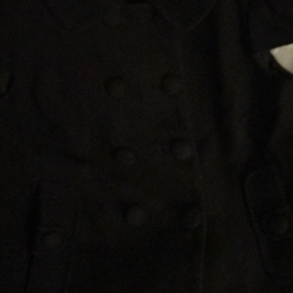 Banana Republic black cap sleeved blazer - Picture 3 of 11